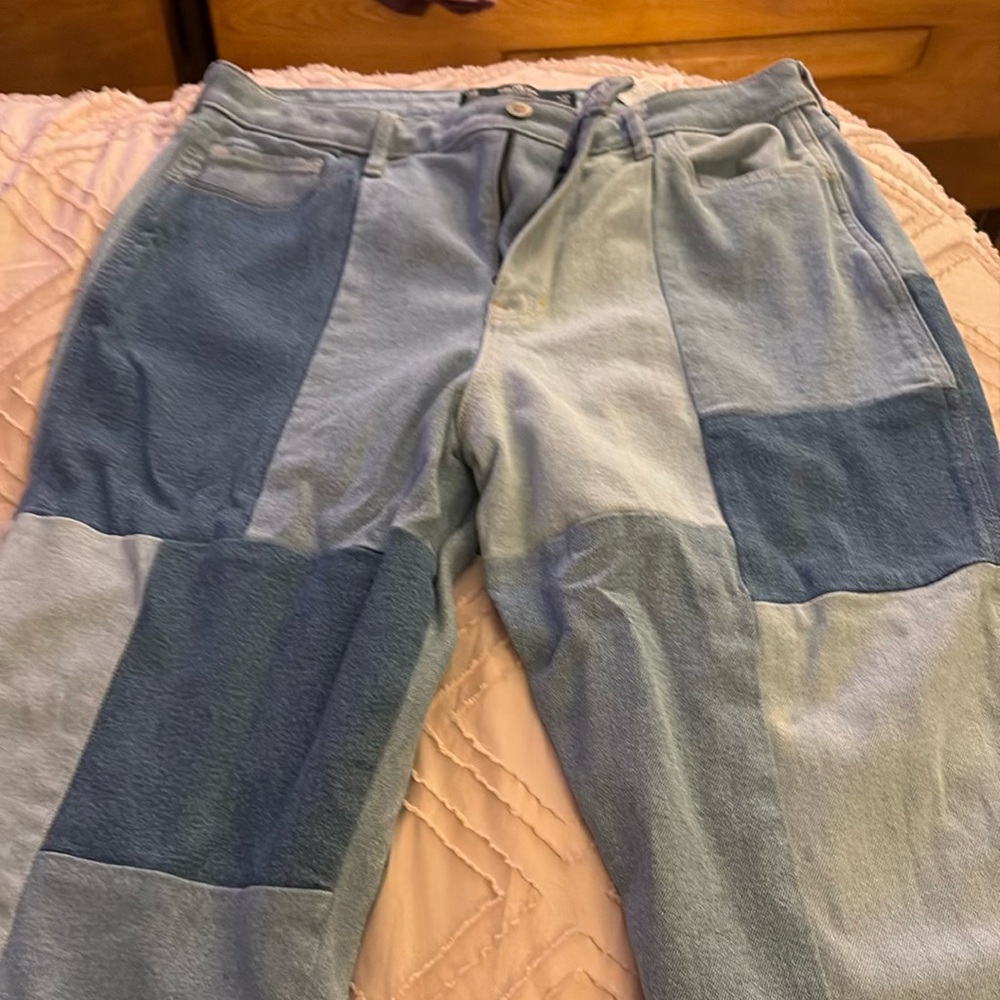 Hollister Patchwork Jeans
